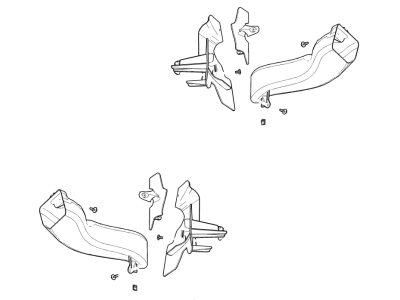 GM 23383592 Duct Assembly, Front Brake Rotor Cooling *Install 1.6