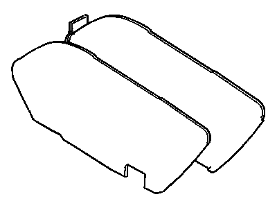 Buick Lesabre Center Console Base - 25721211