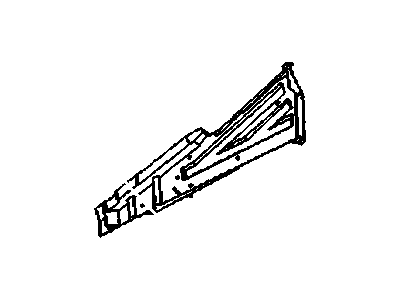 GM 96533687 Reinforcement, Dash Panel Side Outer