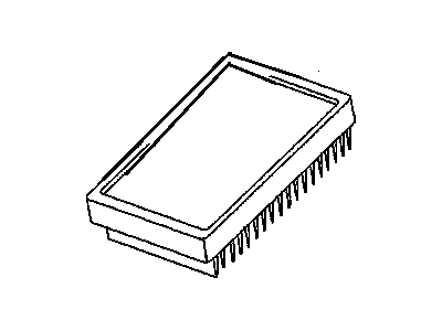 GM 15893542 Element Assembly, Air Cleaner