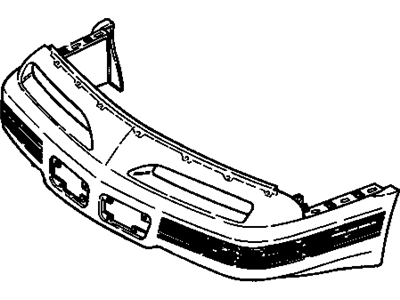 1993 Pontiac Grand Prix Bumper - 10183535