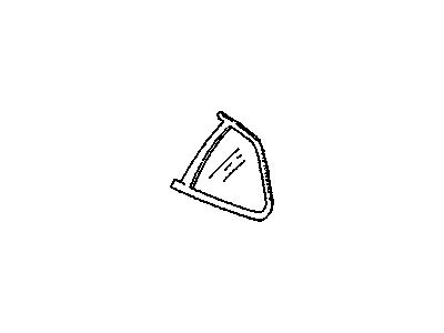GM 16618091 Window Assembly, Quarter