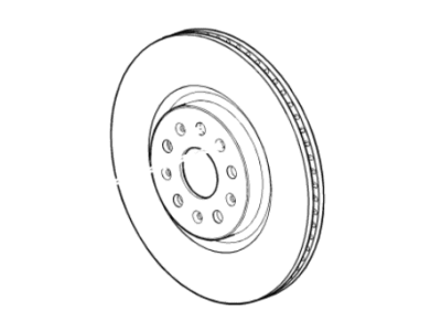 GM 23429536 Rotor, Rear Brk