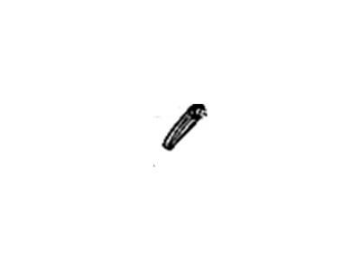 GM 15146357 Handle, Rear Seat Reclining *Titanium