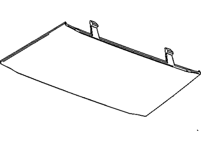 GM 13279889 Plate,Theft Deterrent Sensor Opening Trim