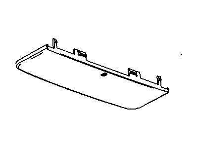 GM 13293396 Lens,Dome & Reading Lamp