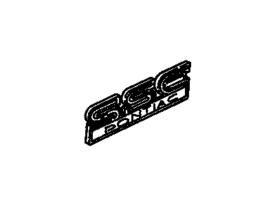 1994 Pontiac Bonneville Emblem - 25623971