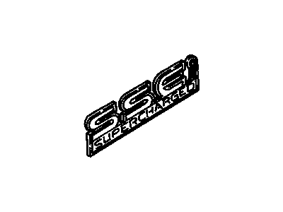1994 Pontiac Bonneville Emblem - 25623978