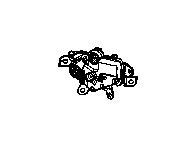 GM 12365218 Motor Kit,Outside Rear View Mirror, Right