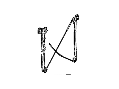 2006 Chevrolet Tahoe Window Regulator - 19120847