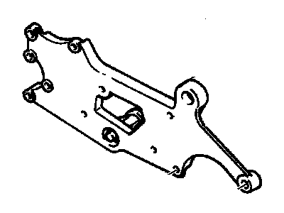 GMC Cooling Fan Bracket - 10184901