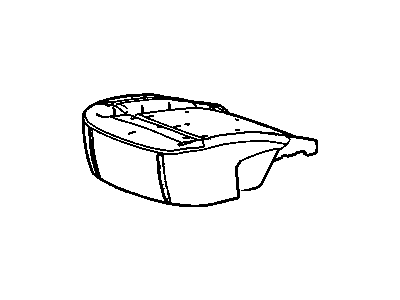 2005 Saturn Relay Seat Cushion Pad - 89043073