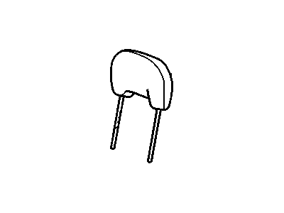 GM 88896649 Pad Asm,Rear Seat Head Restraint