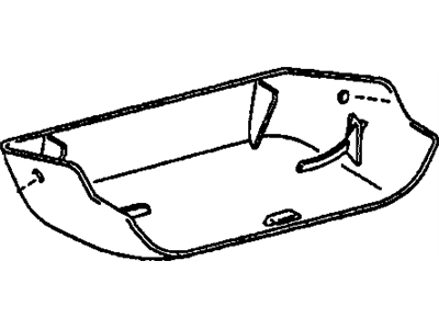 GM 88971495 Cover,High Mount Stop Lamp
