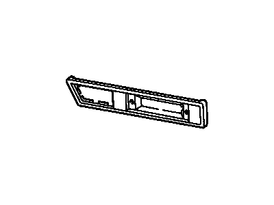 GM 12531281 Panel,Front Side Door Pull Handle Trim