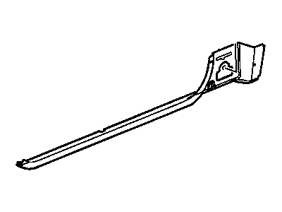 GM 20958290 Reinforcement Assembly, Floor Panel Extension