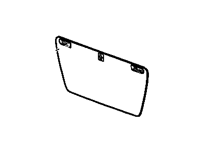 GM 15237415 Cover,Jack Stowage