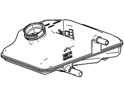 GM 22808429 Reservoir Kit, Brake Master Cylinder