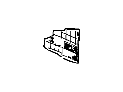 GM 25787788 Door Assembly, Fuse Block Access *Dark Titanium