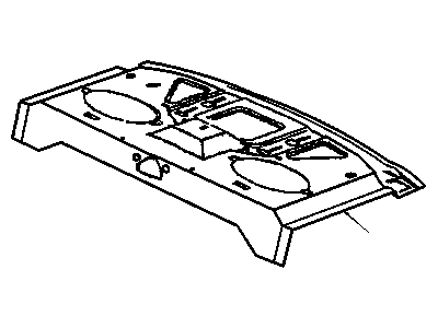 GM 22636364 Panel, Rear Window