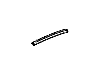 GM 89025715 Weatherstrip,Folding Top Side Front