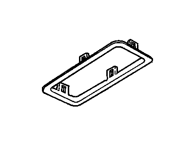 GM 20370834 Reinforcement, Rear Header Courtesy Lamp