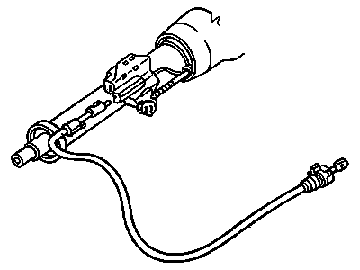 GM 90375782 Automatic Transmission Shifter Cable