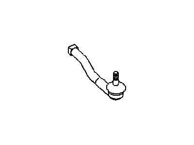 Pontiac G3 Tie Rod End - 93740722