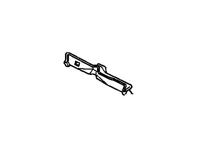 GM 10411426 Bar Assembly, Floor Panel #1 Cr <Use 1C1J