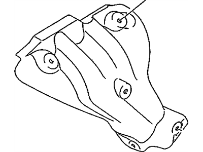 Chevrolet Tracker Exhaust Heat Shield - 91174463