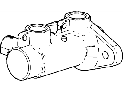 Chevrolet Brake Master Cylinder - 22956542