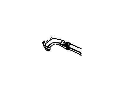 2000 Oldsmobile Silhouette Exhaust Pipe - 24507946