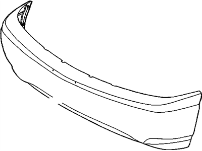 GM 12479754 Front Bumper, Cover (Primed)