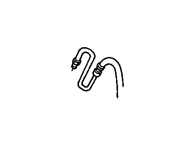 1989 Chevrolet S10 Power Steering Hose - 26002653