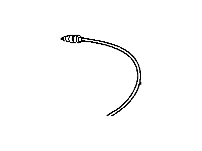 1987 Oldsmobile Calais Fuel Door Release Cable - 20576397