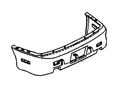 1995 Pontiac Grand Prix Bumper - 10225757