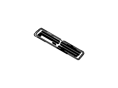 GM 10215945 Rocker Panel Emblem