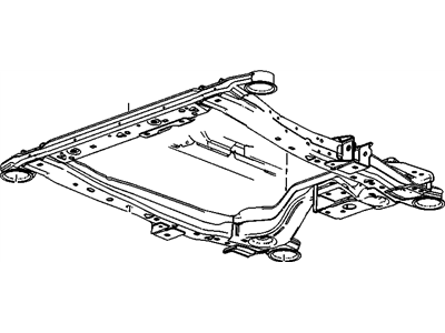 GM 20933938 Frame Assembly, Drivetrain & Front Suspension (W/ In