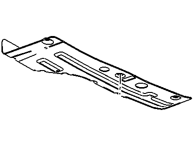 GM 22980205 Deflector, Front Compartment Air