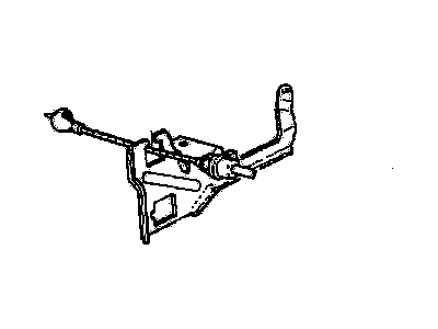 GM 22504927 Bracket, Thrtl & Downshift Cable