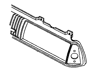 GM 22530641 Grille Assembly, Radiator