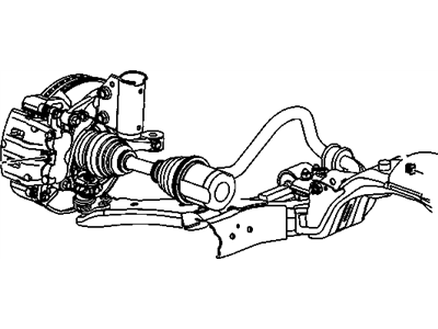 GM 11518231 NUT, Spring