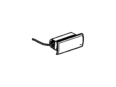 GM 10399604 Airbag, Instrument Panel