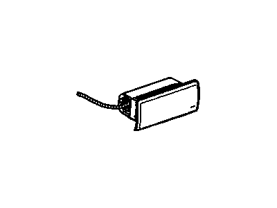 GM 10399604 Airbag,Instrument Panel