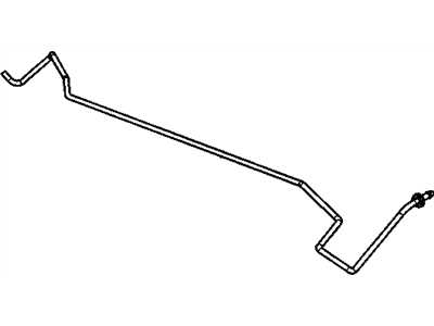 2005 Chevrolet Corvette Automatic Transmission Oil Cooler Line - 10346304