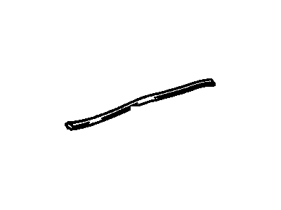 GM 10230755 Sealing Strip Assembly, Rear Side Door Window Inner