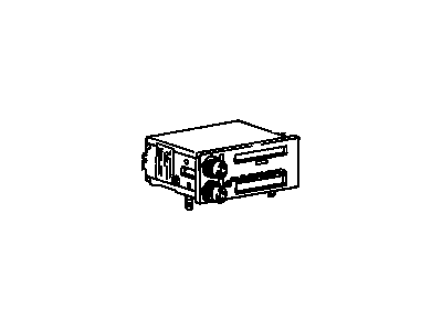 GM 16182711 Radio Assembly, Amplitude Modulation/Frequency Modulation Stereo & Clock & Compact Disc Player