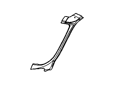 88980796 GM Reinforcement Asm,Windshield Side Frame (RH) Illustration 1 of 1