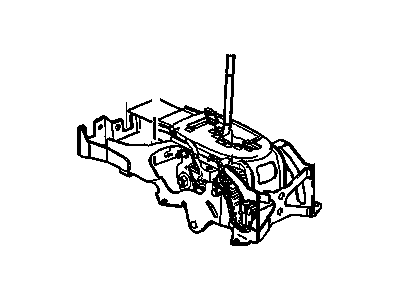 2001 Cadillac Seville Automatic Transmission Shifter - 25736471