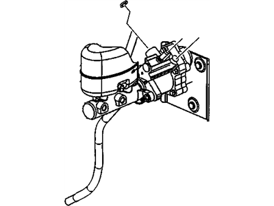 Buick Skyhawk Hydraulic Hose - 7839521